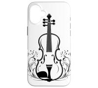 Violino Disegno Musica Bluegrass Custodia per iPhone 16 Plus