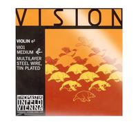 Violino E Vision con anima in acciaio al carbonio, placcato in peltro