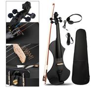 Violino elettrico 4/4 cuffie Full Size violino elettrico acustico Set