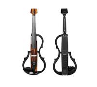 Violino Elettrico 4/4 Tecnologia In Fibra Di Carbonio Cuffie A Spalla Per Violino Elettrico Professionale In Legno Avanzato