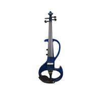 Violino Elettrico 4/4 Violino Elettroacustico Universale Per Studenti Di Prestazioni Professionali Per Adulti 6,5 Jack Grande (Color : Clear Blue)