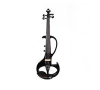 Violino Elettrico 4/4 Violino Elettroacustico Universale Per Studenti Di Prestazioni Professionali Per Adulti 6,5 Jack Grande (Color : Bk)