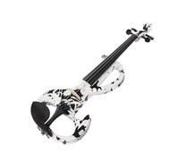 Violino elettrico con motivi di colore chiaro materiali e motivi selezionati corpo in abete massiccio