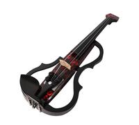 Violino Elettrico con Testine, Cuffia Collegabile per Violino Elettrico Silenzioso Elegante per Esibizioni Pratiche (Petalo di rosa