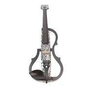 Violino elettrico, fibra di carbonio sensibile e acero a grandezza naturale, leggero e silenzioso con pickup per esercitarsi per principianti