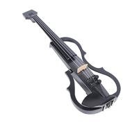Violino Elettrico in Fibra di Carbonio 4/4 Violino Elettrico Silenzioso Professionale a Grandezza Naturale con Pickup per Adulti Principianti Starter Kit (Tipo 2)