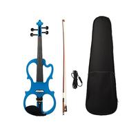 Violino Elettrico Muto Fatto A Mano Custodia Per Violino Arco 4 Corde Violino Muto Legno 4/4 Violino Elettrico Preamplificatore Di Alto Livello W/Custodia Kit