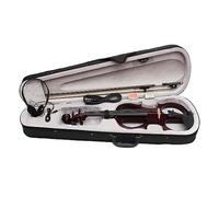 Violino Elettrico Silenzioso 4/4 Violino Elettrico Con Corpo In Acero Con Custodia Per Arco Cavo Di Collegamento Per Cuffie Accessori Per Parti Di Violino