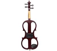 Violino Elettro- acustico Pratica Strumento Di Pratica Strumento A Corda Violino Serie (Size : Claret)