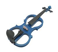 Violino Elettroacustico Blu per Principianti di Fascia Alta Che Suona Il Violino Elettroacustico Violino Serie