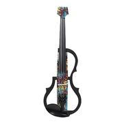 Violino Elettroacustico Senza Testa Violino Muto In Fibra Di Carbonio Elettroacustico Per Prestazioni Professionali Per Adulti (Color : 02)