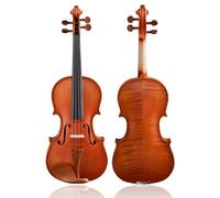 Violino Esame di ammissione al pianoforte fatto a mano in legno d'acero professionale per violino per adulti per principianti (Color : 1/4)