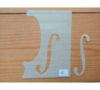Violino F Foro Modello Motivo, Guarnieri Liutaio Strumento, Dimensione Standard