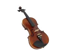 Violino Fatto A Mano Con Vernice A Base Di Olio Acero Naturale Abete Rosso Di Qualità Professionale 4/4 Ed Ebano. Include Accessori. Violino(3/4)