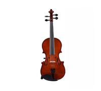 Violino Fatto A Mano In Legno Massello Per Principianti E Adulti Per Esercitarsi E Testare Il (Brown,4/4)