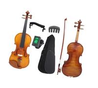 Violino Full Size 4/4 3/4 1/2 Jujube Wood Tiger Stripes Bright vestito per violino(4/4)