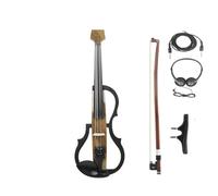 Violino Grano Di Legno 4/4 Violino Elettroacustico Auricolari Silenziosi Intelligenti Per Violino Elettroacustico Collegamento Violino Set Per Principianti(Set1)