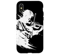 Violino Guy Disegno Strumento musicale per ragazzi Custodia per iPhone X/XS