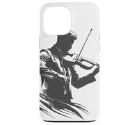 Violino Guy Musica grafica barocca per ragazzi Custodia per iPhone 13 Pro Max