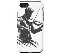 Violino Guy Musica grafica barocca per ragazzi Custodia per iPhone SE (2020) / 7 / 8