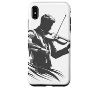 Violino Guy Musica grafica barocca per ragazzi Custodia per iPhone XS Max