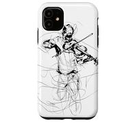 Violino Guy Sketch Violoncello Musica popolare Custodia per iPhone 11