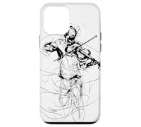 Violino Guy Sketch Violoncello Musica popolare Custodia per iPhone 12 mini