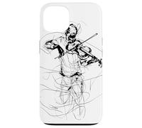 Violino Guy Sketch Violoncello Musica popolare Custodia per iPhone 13
