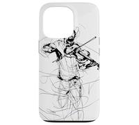 Violino Guy Sketch Violoncello Musica popolare Custodia per iPhone 13 Pro