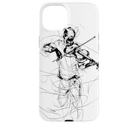 Violino Guy Sketch Violoncello Musica popolare Custodia per iPhone 15 Plus