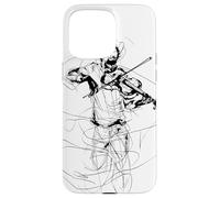 Violino Guy Sketch Violoncello Musica popolare Custodia per iPhone 15 Pro Max