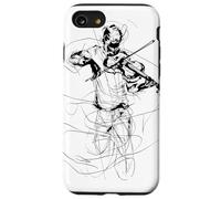 Violino Guy Sketch Violoncello Musica popolare Custodia per iPhone SE (2020) / 7 / 8