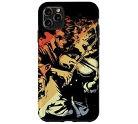 Violino Guy Stile retrò Violinista Cordofono Custodia per iPhone 11 Pro Max