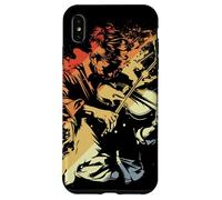 Violino Guy Stile retrò Violinista Cordofono Custodia per iPhone XS Max