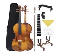 Violino In Legno Di Giuggiolo Strumento Acustico Di Dimensioni Standard Con Accessori(1set,1/2)