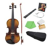 Violino In Legno Massello Di Abete Rosso Opaco 4/4 Violino Popolare Per Principianti Per Esercitarsi A Suonare Lo Strumento Violino