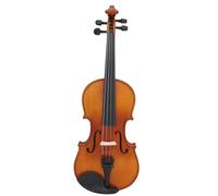 Violino In Legno Massello Modello Tigre Con Retro In Acero Di Colore Naturale Brillante(1/8)