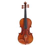 Violino Kit per principianti per violino fatto a mano in legno massello di abete rosso e acero (Color : 4/4)
