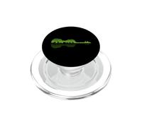 Violino Lago Ombra Amore Riflessi Silhouette Violinista PopSockets PopGrip per MagSafe