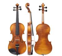 Violino Legno massello puramente fatto a mano per principianti per esercitarsi nel violino professionale per adulti (Color : 3/4)
