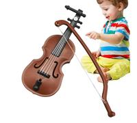 violino musicale - ornamento violino lucido | Miniatura modello di strumenti musicali | Mobili Artigianato Decorations - Adatto per la scena in miniatura Dollhous
