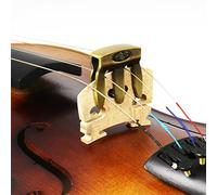 Violino muto viola pratica bronzo muto violino silenziatore 3 artigli pratica violino muto durevole violino parti e accessori