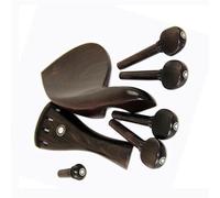 Violino parte 4/4 piroli in ebano lucido per violino, design vintage accessori per violino