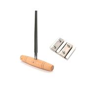 Violino Peg Hole Alesatore Pin Raccordi da barba Accessori per strumenti musicali professionali Perni terminali Montaggio Pioli di manutenzione Set di rasoio