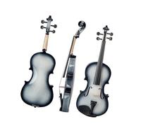Violino per adulti 1/4 di dimensione acustica superiore e posteriore in acero con custodia, ponte, cordiera in palissandro brasiliano