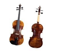 Violino per adulti in legno massello antico fatto a mano violino professionale singolo bordo strumento full size (1/4)
