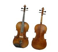 violino per principianti 4/4-1/8 Violino Acustico In Legno Massello Con Custodia Arco In Abete Pannello Strumento Musicale Per Principianti (Color : 4/4)