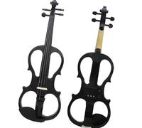 violino per principianti 4/4 Electri Violino Corpo In Acero Violino Con Custodia Ad Arco Cavo Per Cuffie Spalla Resto Accessori Per Violino In Lega Di Alluminio (Color : Electric Violin Set2)