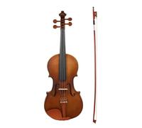 violino per principianti 4/4 Violino Acustico In Legno Di Abete Rosso Con Tastiera A Scorrimento Sul Retro In Acero Con Custodia Per Il Trasporto (Color : Pattern 1)