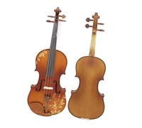 violino per principianti 4/4 Violino Acustico Violino In Legno Massello Con Custodia Corde Per Arco Spalla Resto Accordatore Panno Parti Di Violino Accessori (Color : 4-4 Violin Set 2)